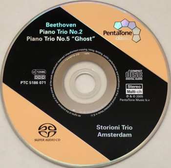 SACD Ludwig van Beethoven: Piano Trio No. 2 / Piano Trio No. 5 
