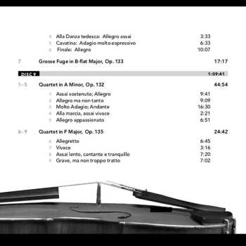 3CD Ludwig van Beethoven: The Late Quartets Vol 3