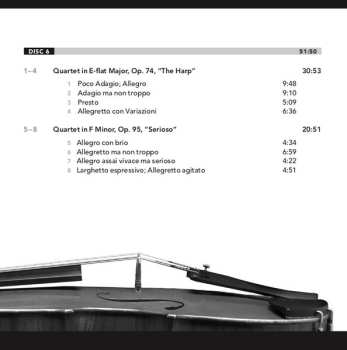 3CD Ludwig van Beethoven: The Middle Quartets Vol 2