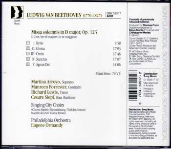 CD Ludwig van Beethoven: Missa Solemnis