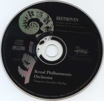 CD Ludwig van Beethoven: Fidelio / Symphonie Nr. 3 In Es-Dur