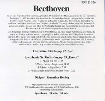 CD Ludwig van Beethoven: Fidelio / Symphonie Nr. 3 In Es-Dur