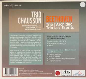 CD Ludwig van Beethoven: Trio L'Archiduc . Trio Les Esprits