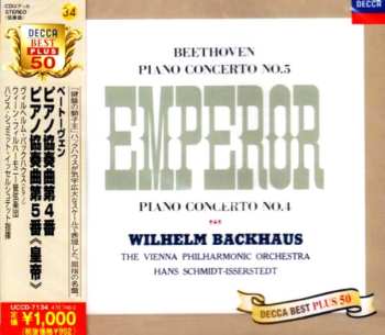 Album Ludwig van Beethoven: Piano Concerto No.5 Emperor, Piano Concerto No.4
