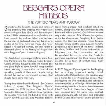 2CD Beggars Opera: Nimbus - The Vertigo Years Anthology