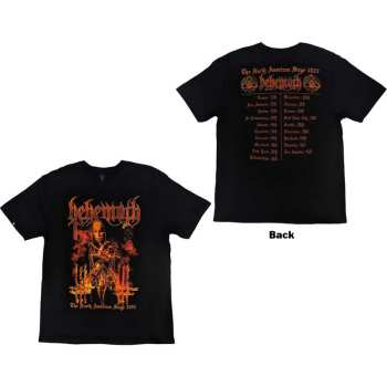 Merch Behemoth: Behemoth Unisex T-shirt: North American Tour '22 Puppet Master (back Print) (small) S