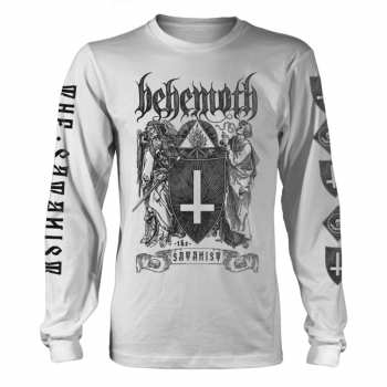 Merch Behemoth: Hosszú ujjú póló The Satanist (white)