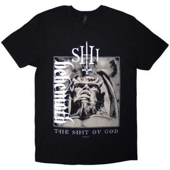 Merch Behemoth: Póló The Shit Ov God Vertical Logo Behemoth Cover