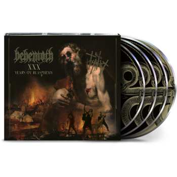 3CD/Blu-ray Behemoth: Xxx - Years Ov Blasphemy (limited 3cd + Blu-ray)