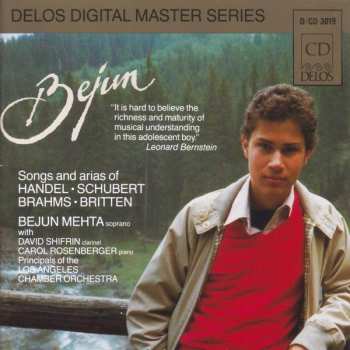 Album The Los Angeles Chamber Orchestra: Songs and arias of Handel Schubert Brahms Britten