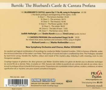 CD Béla Bartók: Bluebeard's Castle / Cantata Profana