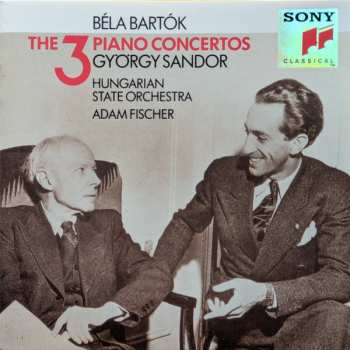 Album Béla Bartók: The 3 Piano Concertos