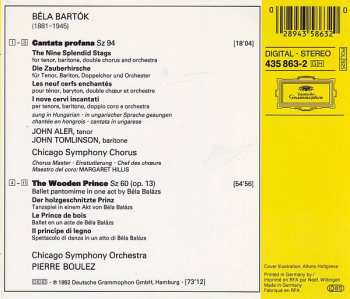 CD Béla Bartók: Cantata Profana Sz 94 / The Wooden Prince Sz 60 (Op. 13)