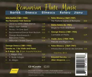 CD Béla Bartók: Romanian Flute Music