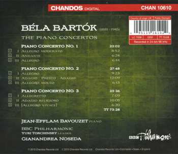 CD Béla Bartók: The Piano Concertos