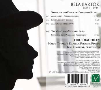 CD Béla Bartók: Sonata For Two Pianos And Percussion SZ. 110, The Miraculous Mandarin SZ. 73, Suite