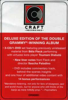 3CD/DVD Béla Fleck: Throw Down Your Heart: The Complete Africa Sessions