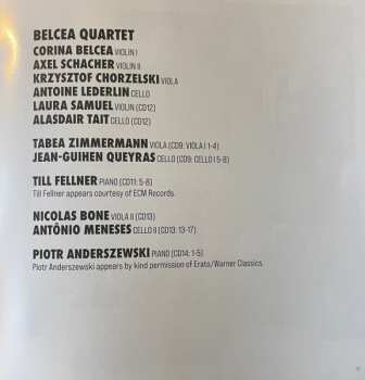 15CD/Dobozkészlet Belcea Quartet: The Alpha Classics Complete Recordings