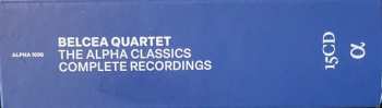 15CD/Dobozkészlet Belcea Quartet: The Alpha Classics Complete Recordings