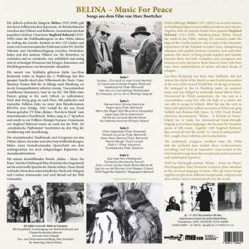2LP Belina: Music For Peace LTD