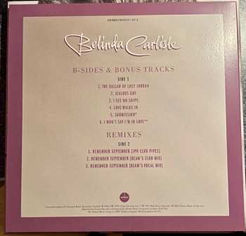 3LP/Dobozkészlet Belinda Carlisle: A Woman & A Man DLX | LTD | CLR