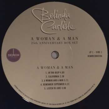 3LP/Dobozkészlet Belinda Carlisle: A Woman & A Man DLX | LTD