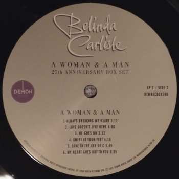 3LP/Dobozkészlet Belinda Carlisle: A Woman & A Man DLX | LTD
