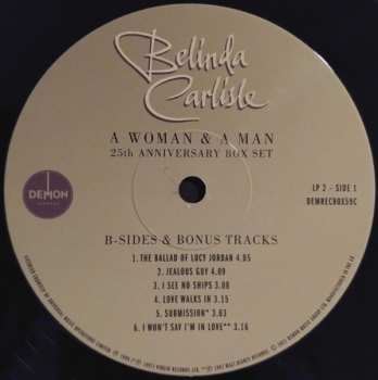 3LP/Dobozkészlet Belinda Carlisle: A Woman & A Man DLX | LTD
