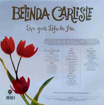 3LP/Dobozkészlet Belinda Carlisle: Live Your Life Be Free DLX | LTD