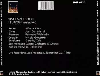 CD Vincenzo Bellini: I Puritani (Selection)
