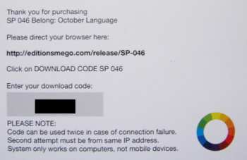 LP Belong: October Language