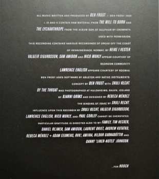 LP Ben Frost: By The Throat