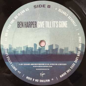 LP Ben Harper: Give Till It's Gone