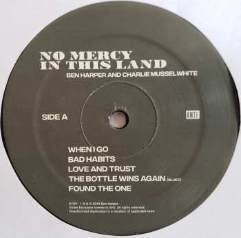 LP Ben Harper: No Mercy In This Land