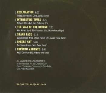 CD Ben Patterson Jazz Orchestra: Groove Junkies