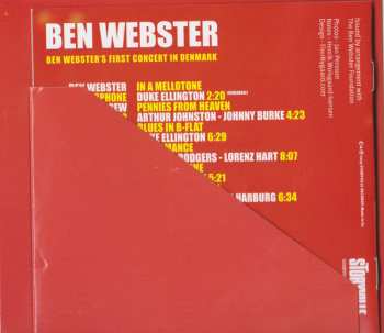 CD Ben Webster: Ben Webster's First Concert In Denmark