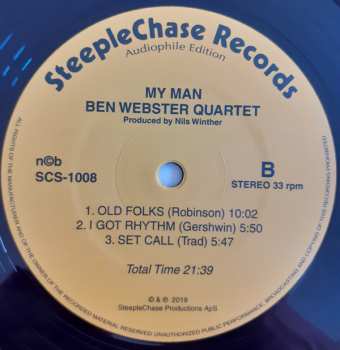 LP Ben Webster: My Man - Live at Montmartre 1973 