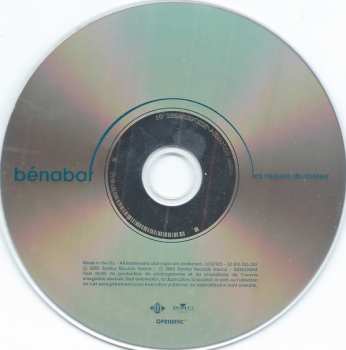 CD Bénabar: Les Risques Du Métier