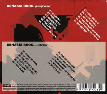 2CD/Dobozkészlet Benassi Bros.: Pumphonia & ...Phobia