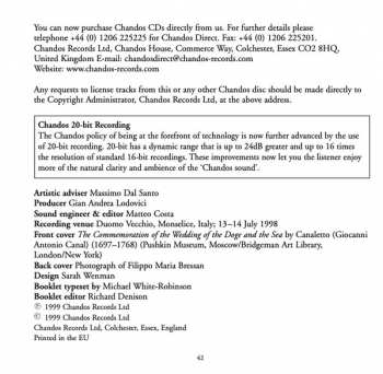 CD Benedetto Marcello: Requiem In The Venetian Manner 