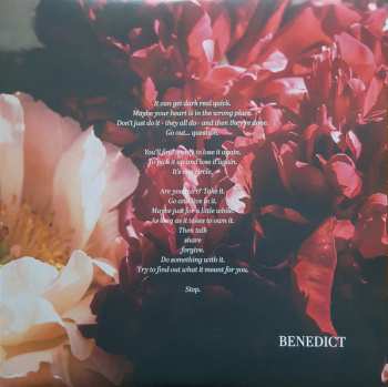 LP Benedict: You Can Tell Me Nothing That I Should LTD | NUM | CLR
