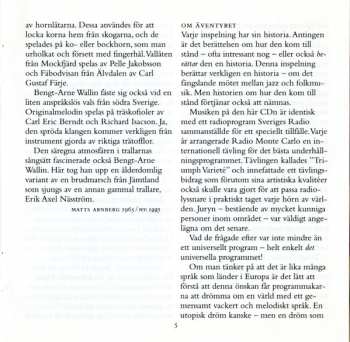 CD Bengt Hallberg: Äventyr I Jazz Och Folkmusik / Adventures In Jazz And Folklore
