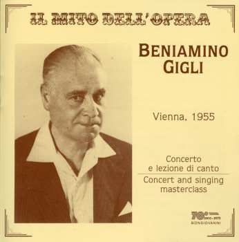 Album Beniamino Gigli: Singing Master Class