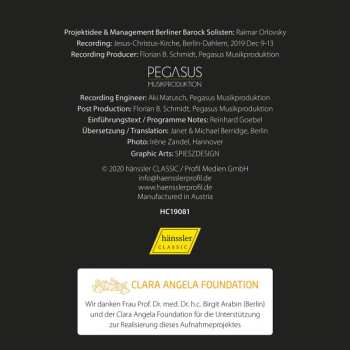CD Berliner Barock Solisten: Cantatas Of The Bach Family