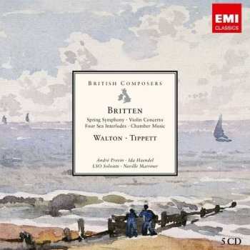 5CD Benjamin Britten: British Composers - Benjamin Britten / William Walton / Michael Tippett