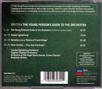 CD The London Symphony Orchestra: Four Sea Interludes - The Young Person's Guide To The Orchestra - Simple Symphony