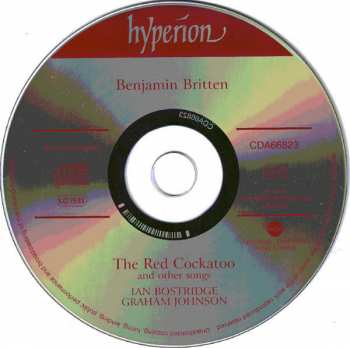 CD Benjamin Britten: The Red Cockatoo, The Holy Sonnets Of John Donne And Other Songs