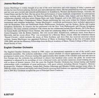 CD English Chamber Orchestra: Piano Concerto / Johnson Over Jordan (Suite)