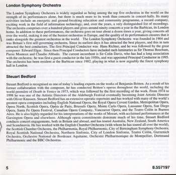 CD English Chamber Orchestra: Piano Concerto / Johnson Over Jordan (Suite)