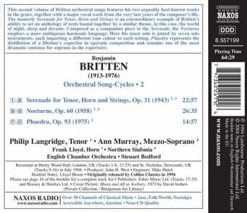 CD English Chamber Orchestra: Serenade For Tenor, Horn And Strings / Nocturne / Phaedra